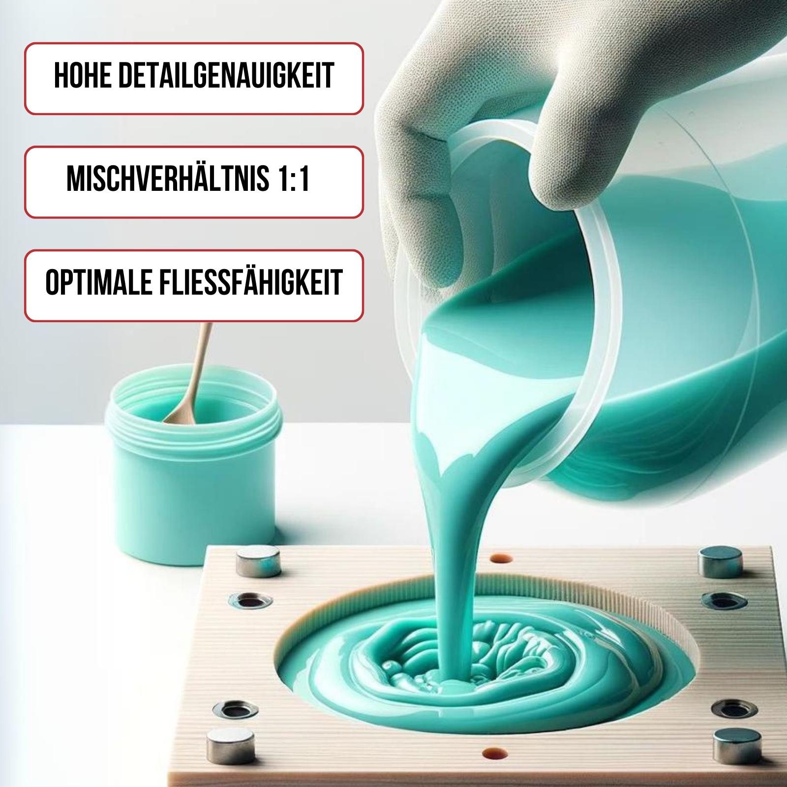 TFC Silikon Kautschuk Typ 1 Abformsilikon weich 1:1 NV Troll Factory RTV BESTSELLER 2024