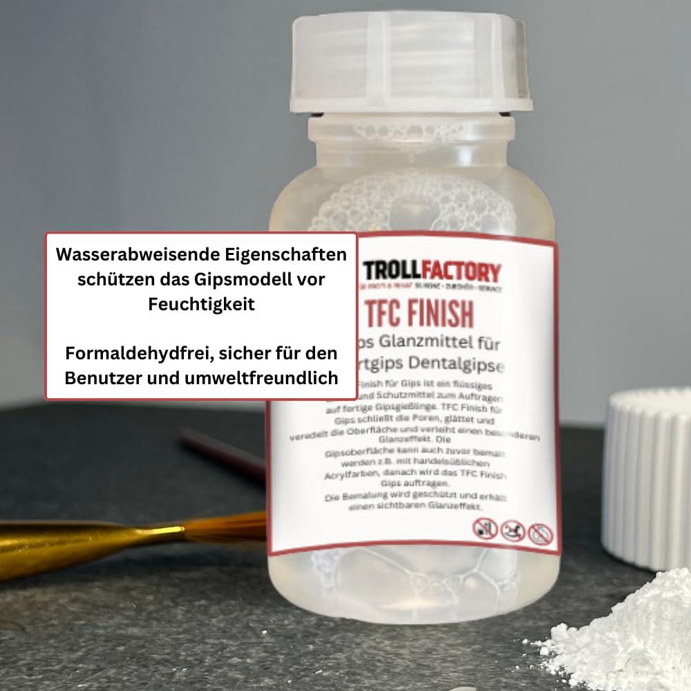 TFC Finish Gips Glanzmittel für Hartgips Dentalgipse 100ml