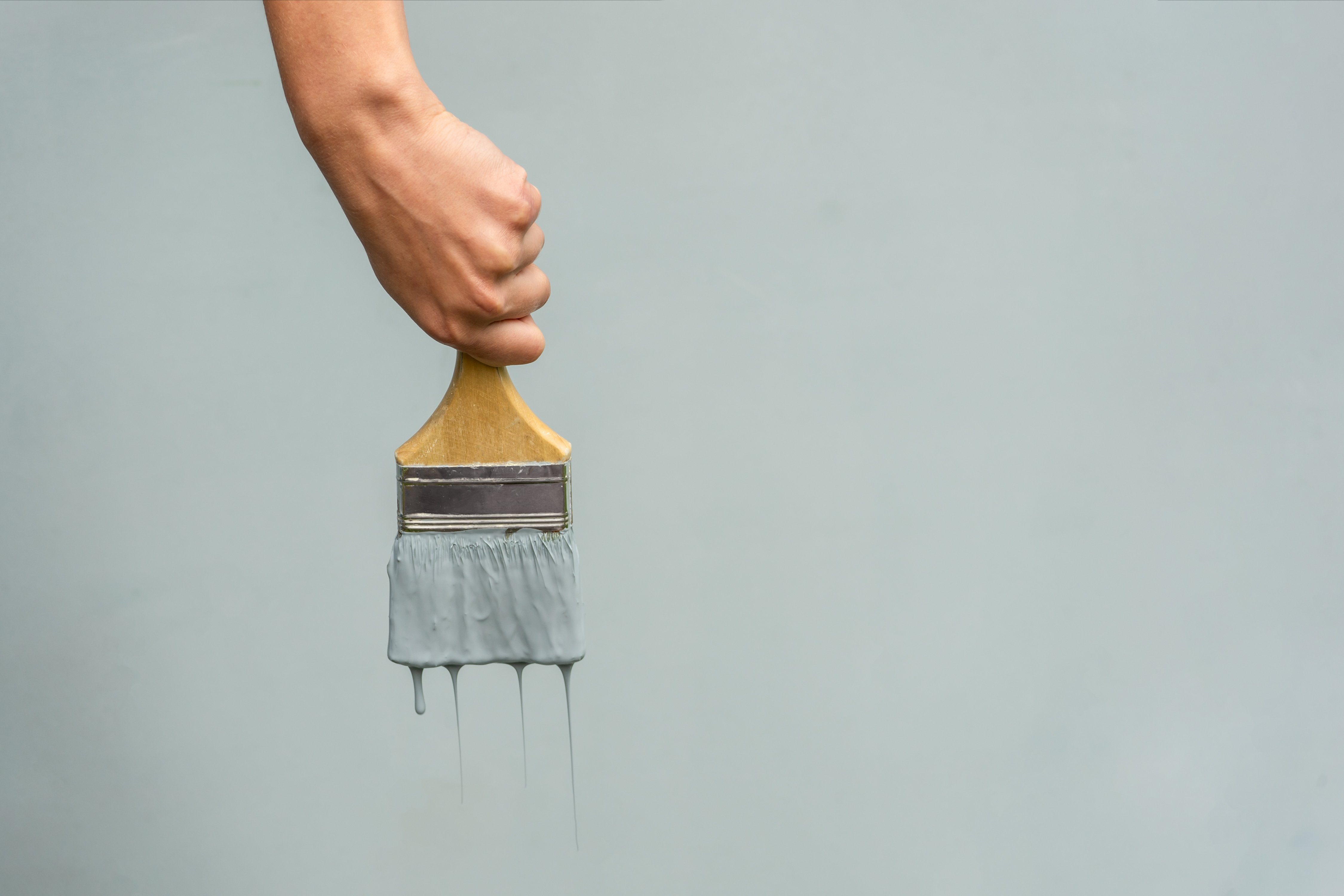 2 Liter hochwertige Silikonharz Fassadenfarbe Sockelfarbe RAL-Farbtonkarte