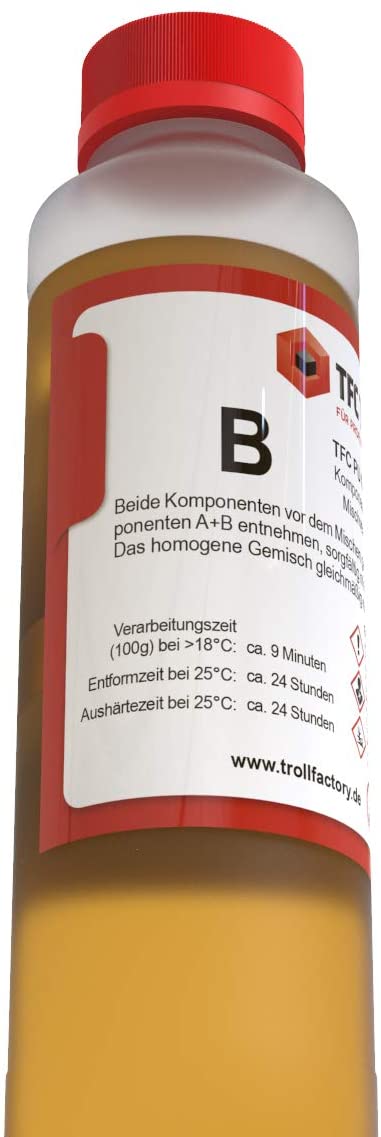 Polyment PU Giessharz Resin 9 Min. I Zweikomponenten-Giessmasse, beige I dünnflüssig