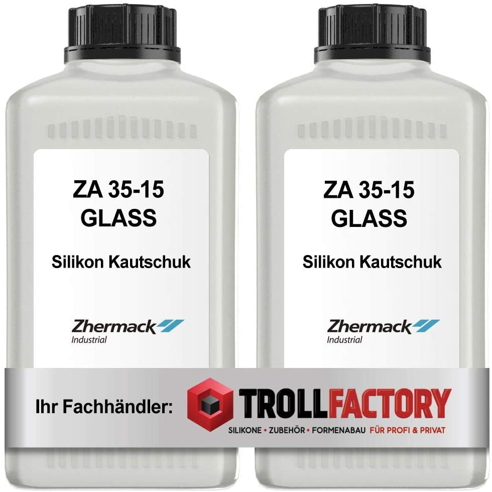 Zhermack SFX Silikon Kautschuk Dubliersilikon weich ZA 35-15 glasklar