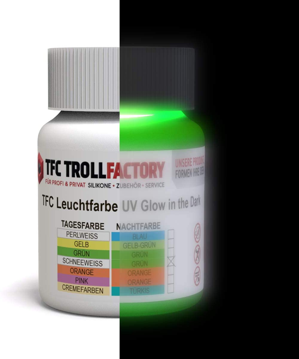 Nachleuchtfarbe Leuchtfarbe, Tagesfarbe: /Nachtfarbe: I Nachleuchtende Selbstleuchtende Wandfarbe phosphoreszierend GLOW IN THE DARK