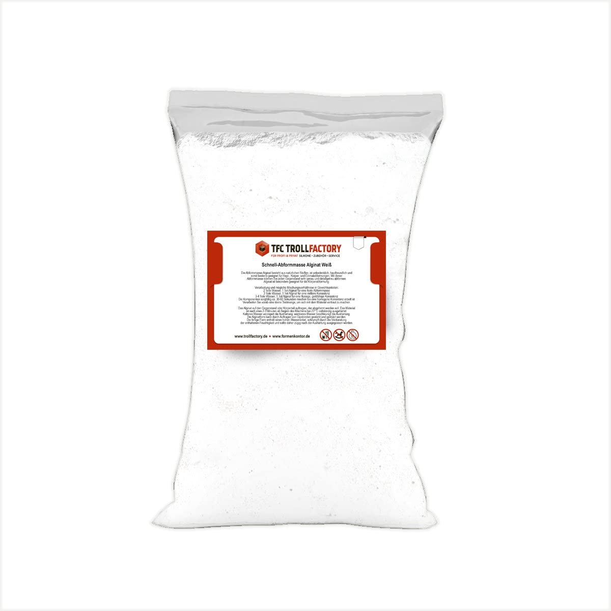 Polyment Alginat I Abformmasse I Pulver I langsam, 9-11 Minuten I weiß