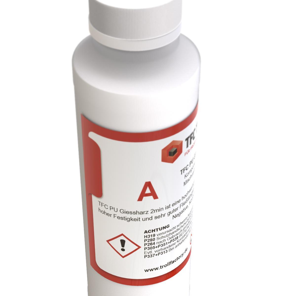 Polyment PU Giessharz Resin 2 Min. I Zweikomponenten-Giessmasse, beige I dünnflüssig