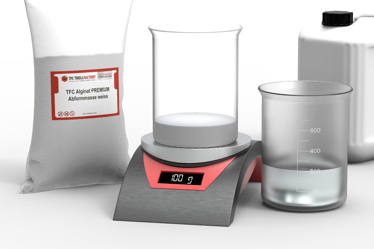 Abformset Alginat 3D Körper Torso