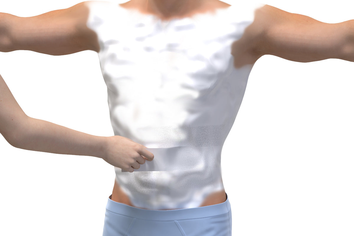 Abformset Alginat 3D Körper Torso