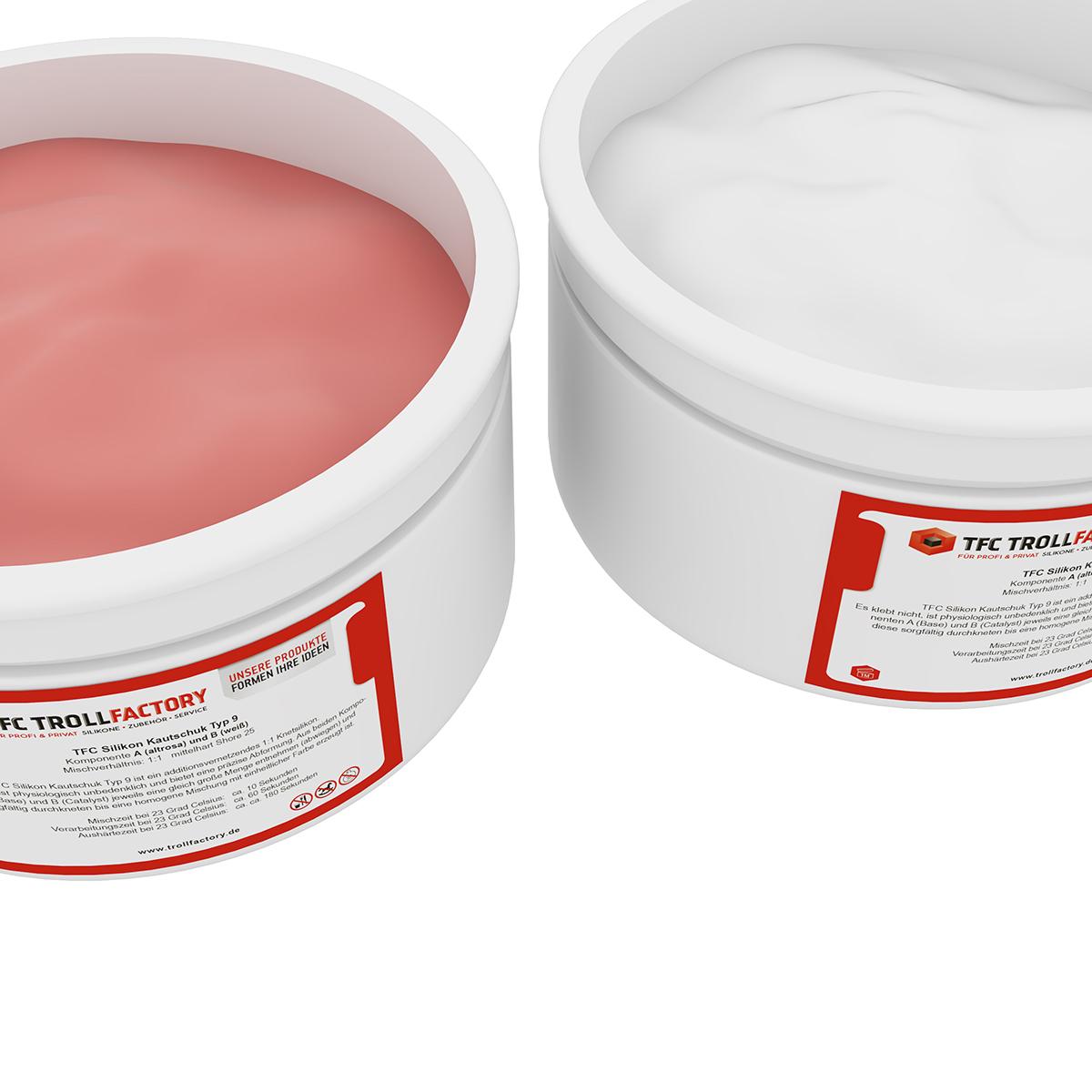 Polyment Silikon Kautschuk Typ 9 I Knetsilikon, mittelhart