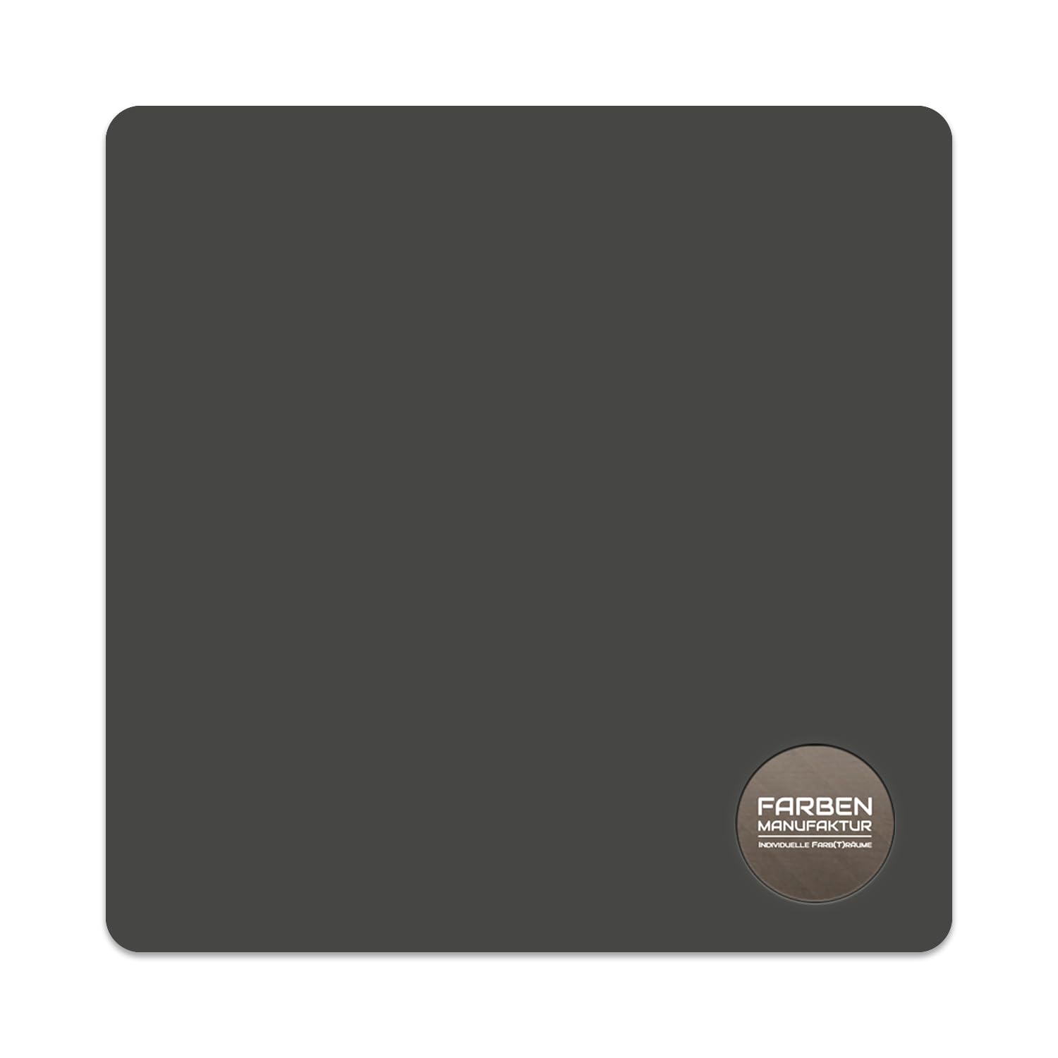 Farben Manufaktur Wandfarbe grau Innenwandfarbe Innenfarbe matt grau RAL Profi direkt deckend 5L, Farbe: RAL 7042 Verkehrsgrau A