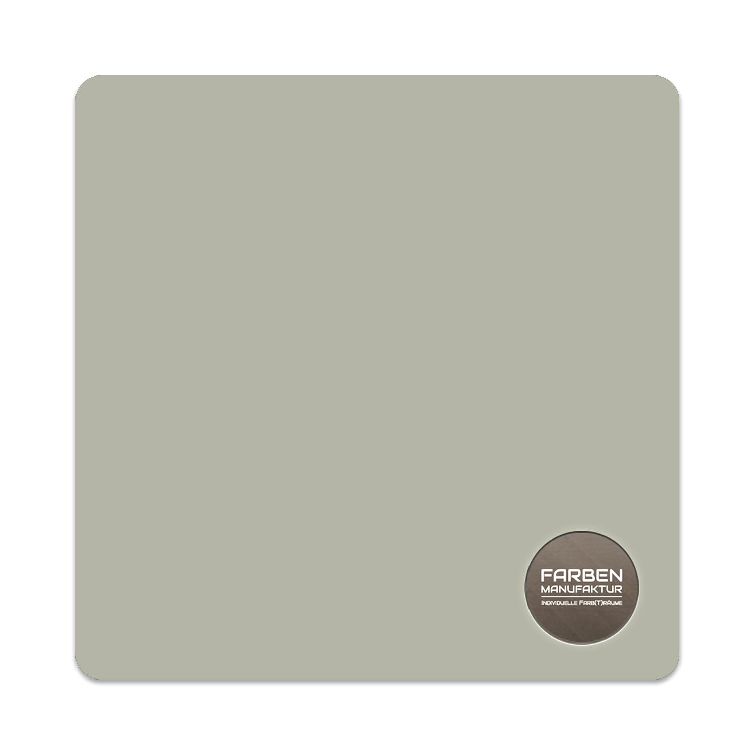 Farben Manufaktur Wandfarbe grau Innenwandfarbe Innenfarbe matt grau RAL Profi direkt deckend 5L, Farbe: RAL 7042 Verkehrsgrau A