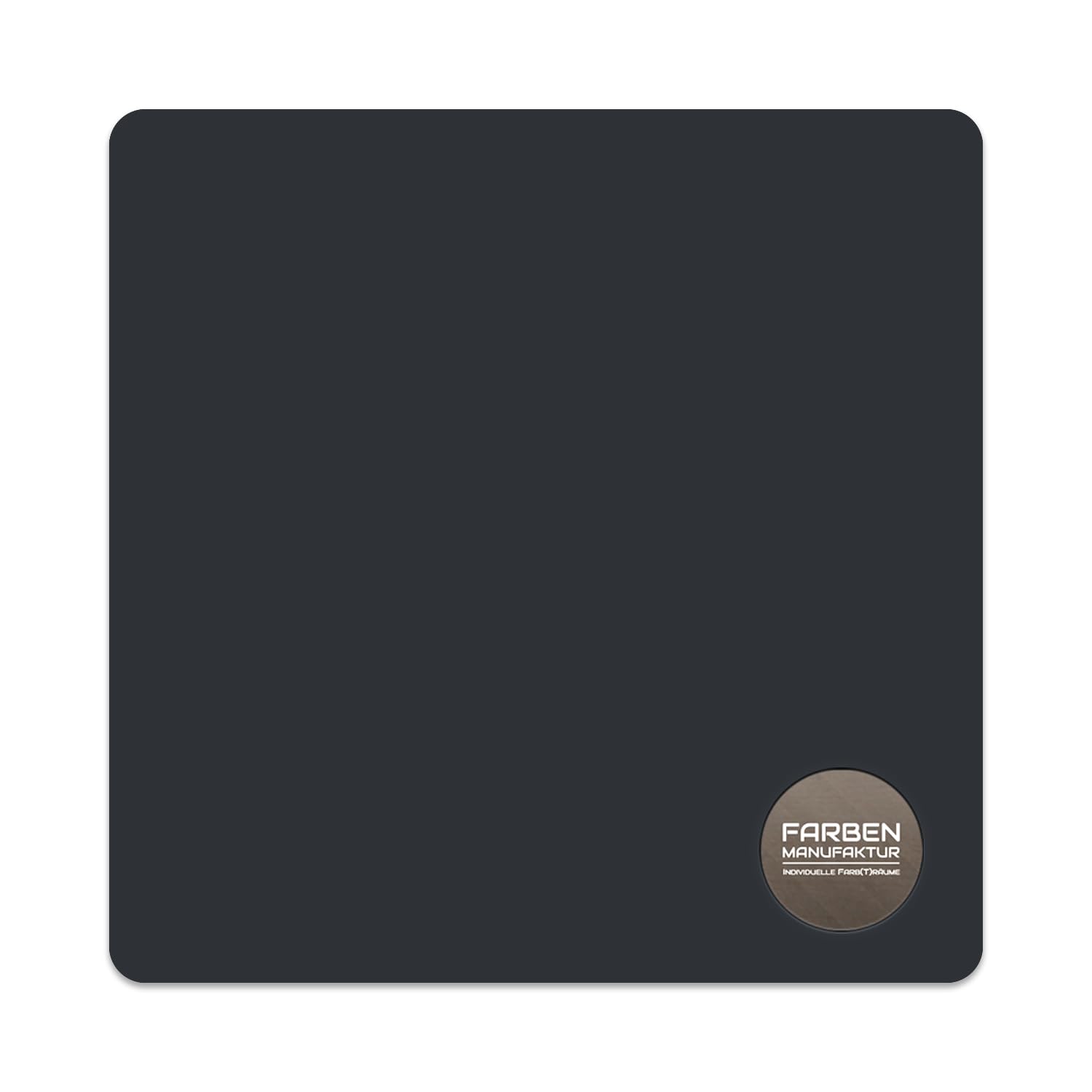 Farben Manufaktur Wandfarbe grau Innenwandfarbe Innenfarbe matt grau RAL Profi direkt deckend 5L, Farbe: RAL 7042 Verkehrsgrau A