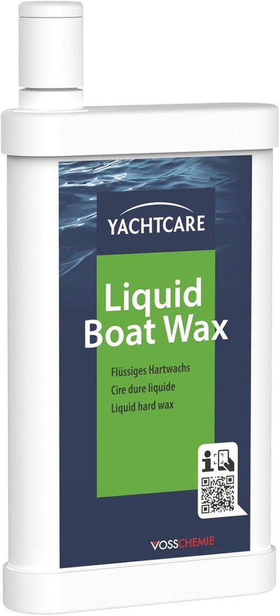Yachtcare Liquid Boat Wax 500 ml - Flüssiges Bootswachs mit Carnaubawachs für GFK, Gelcoat & Lack, Bootsversiegelung