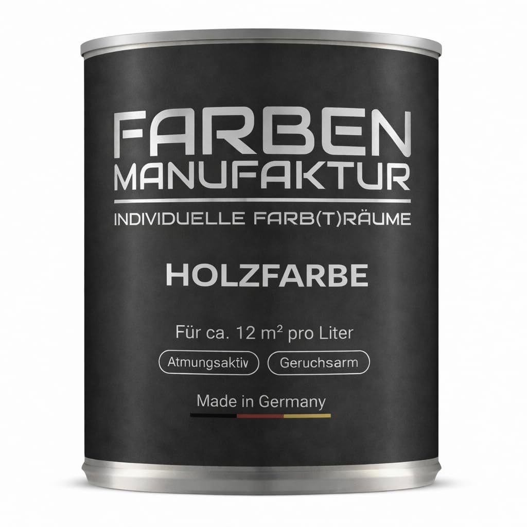 Farben Manufaktur Holzfarbe Holzdeckfarbe Wetterschutzfarbe Holzschutzfarbe bunte Trendtöne 2L, Farbe: pink