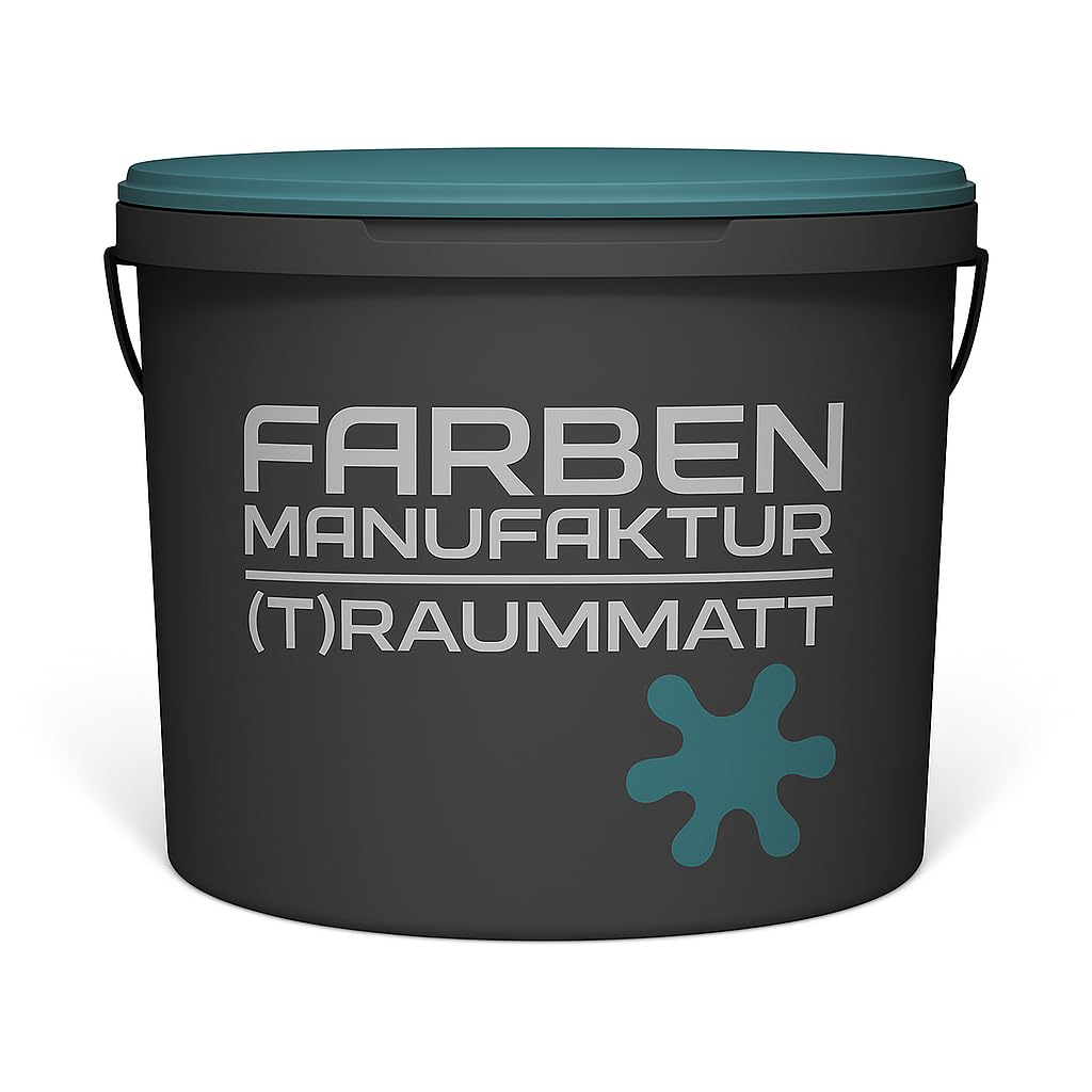 Farben Manufaktur (T) raummatt Wandfarbe Innenwandfarbe Innenfarbe Dispersionsfarbe Trendfarbe 2022 1/2/5/10L, Farbe: luftiges rosa, Größe: 2L
