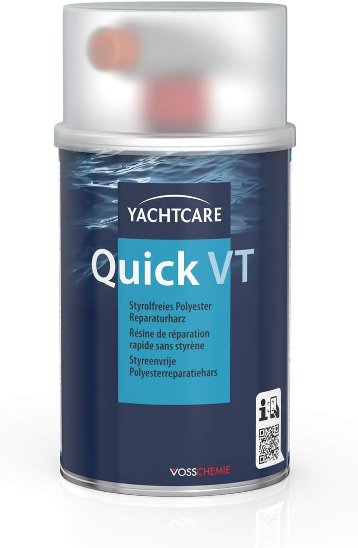 1 kg Yachtcare Quick VT Polyester Reparatur Harz GFK Metall Holz