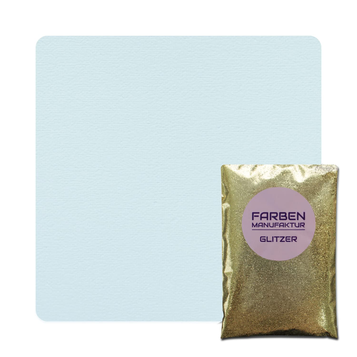 Wandfarbe Glitzerfarbe Kreidefarbe auf Kreidebasis mit Glitzer Innenfarbe Innenwandfarbe Glam Ladies Collection f5L, Farbe: Flamingo mit Gold Glitzer