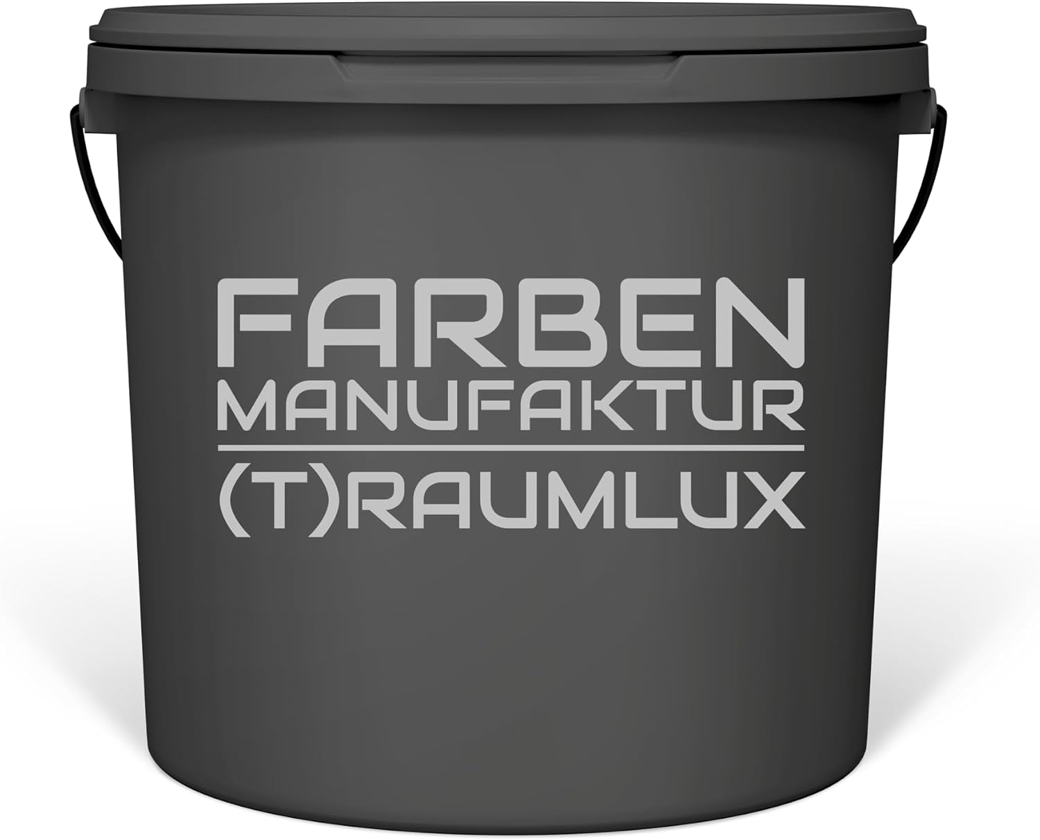 Farben Manufaktur - individuelle Farb(t)räume Latexfarbe Innenwandfarbe Wandfarbe Dispersionsfarbe Seiden Latex sdgl. RAL (2 Liter, RAL 7021 Schwarzgrau)
