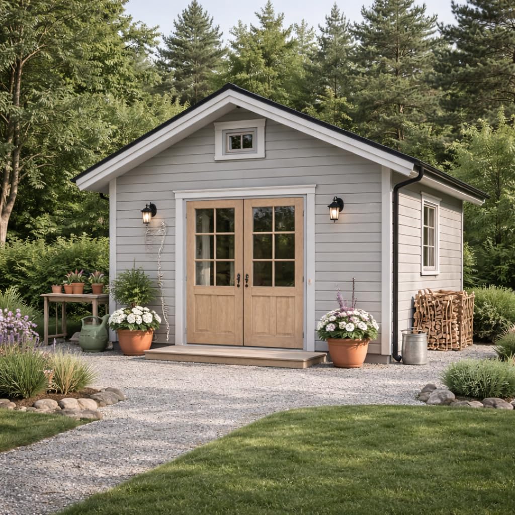 Schwedenfarbe Holzfarbe Außen Wetterfest – Holzschutzfarbe für Fassade, Gartenhaus, Zaun & Scheune – Diffusionsoffen & Nachhaltig Wetterschutzfarbe, Größe: 1L, Farbe: Schweden blau
