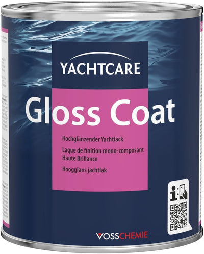 Yachtcare Boots und Yachtlack GLOSS COAT, blau, 750 ml, 150.964