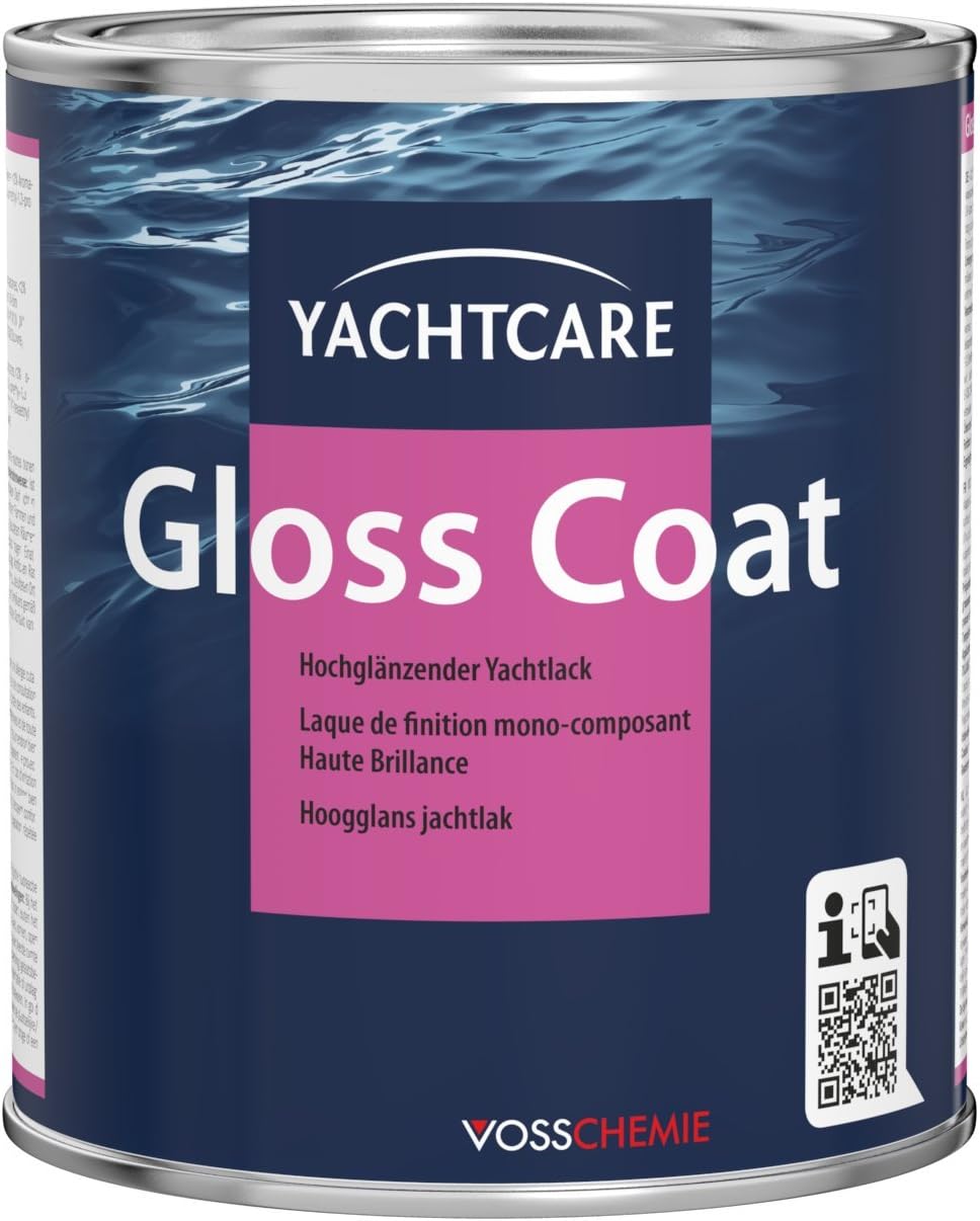 Yachtcare Boots und Yachtlack GLOSS COAT, blau, 750 ml, 150.964