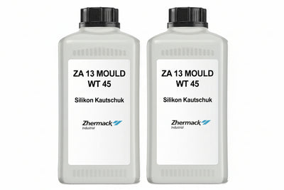 Zhermack Silikon Kautschuk ZA 13 Mould WT45 Shore Härte 13 transluzent weich
