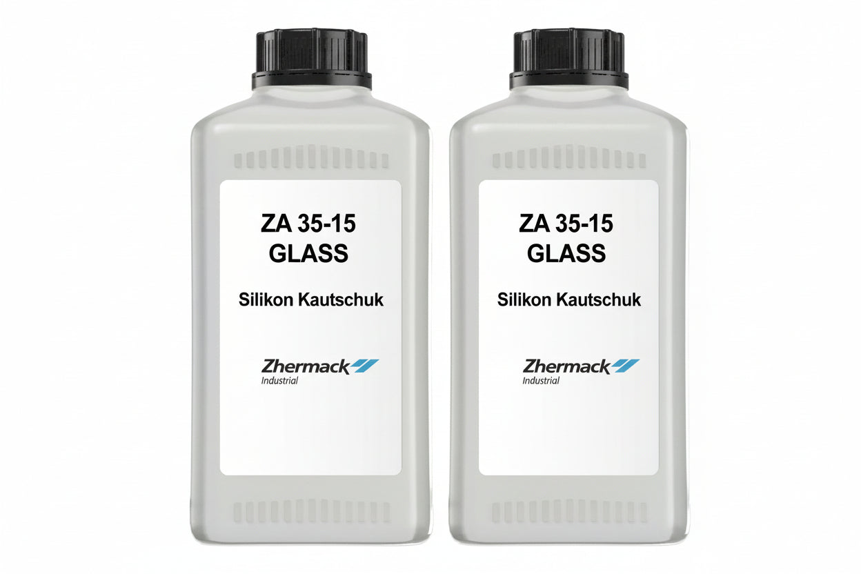 Zhermack Silikon Kautschuk Dubliersilikon weich ZA 35-15 glasklar