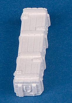 Zinn Giessform Holzkiste 1, Munitionskiste