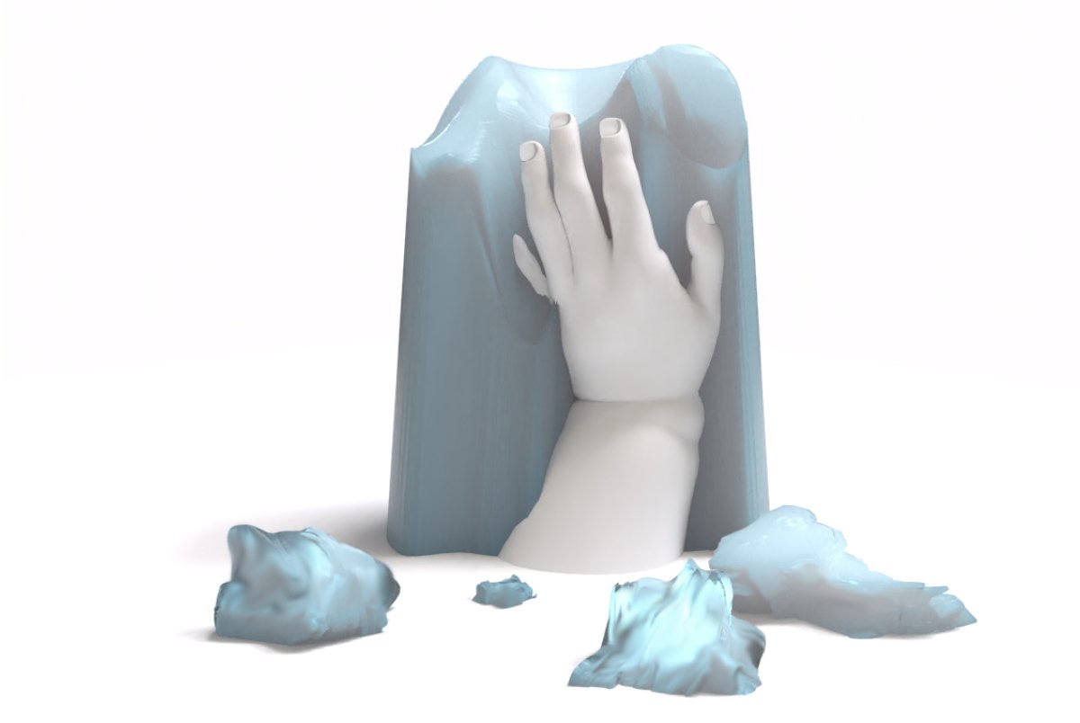 Abformset Alginat 3D Baby Hand Fuß Relief