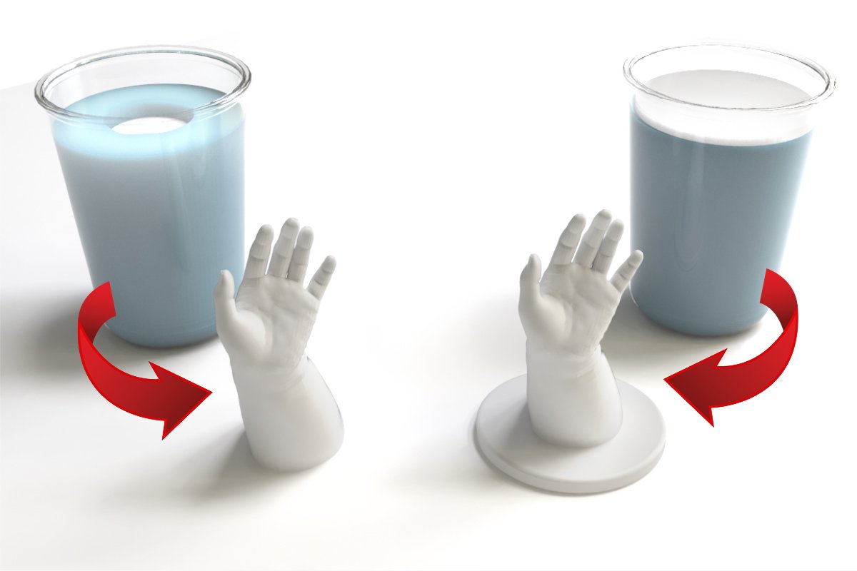 Abformset Alginat 3D Baby Hand Fuß Relief